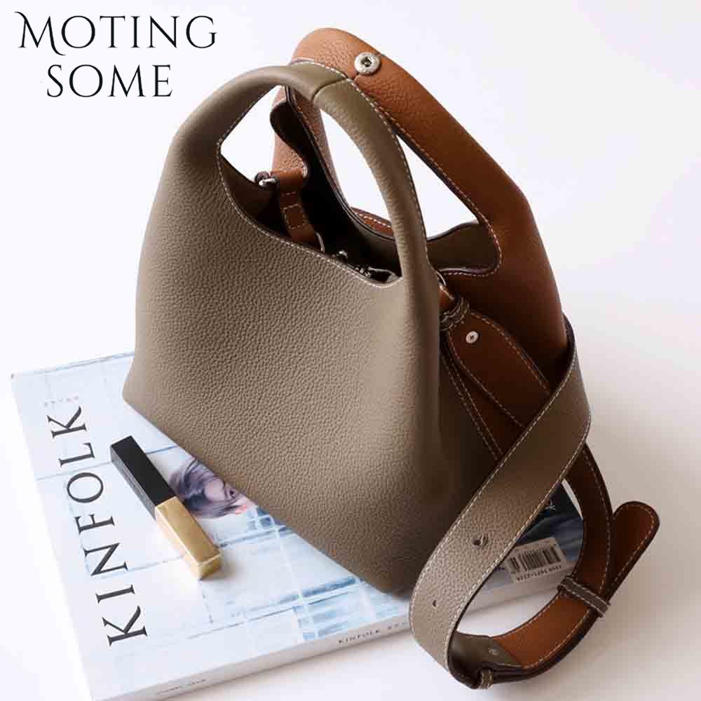 Luxury Bags Tote - Motingsome Patchwork Stil Frauen Eimer Tasche