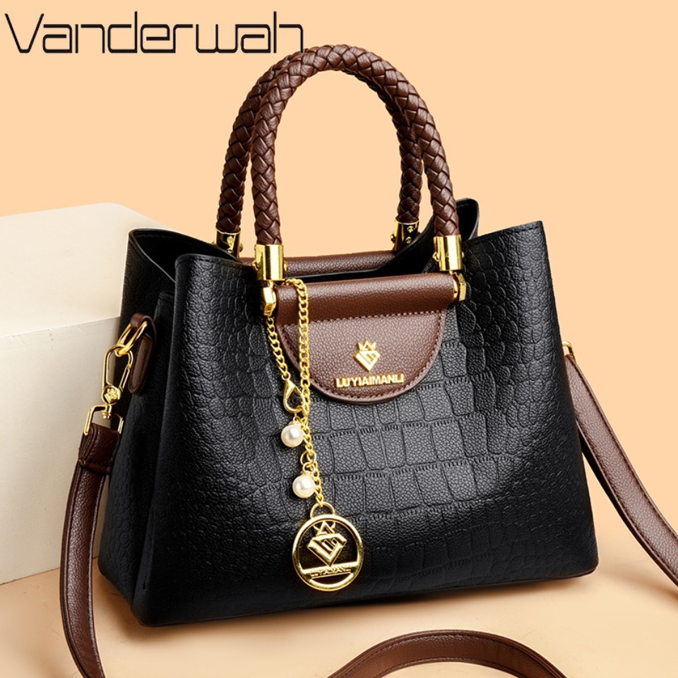 Luxury Bags Tote - Woven Griff Echte Marke Hohe Qualität